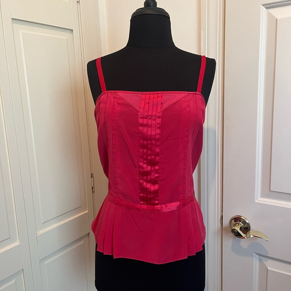 Marc Jacobs Vibrant Red Camisole Top